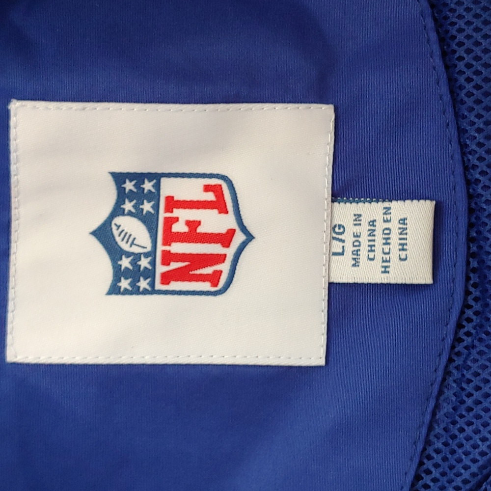 NFL Blue and Gray Men's Jacket - Picture 8 of 11
